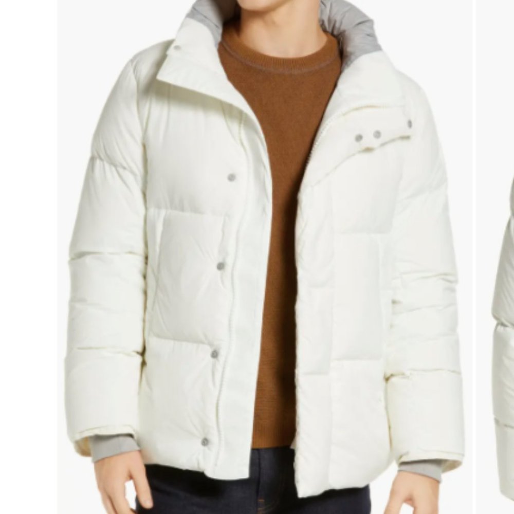 Canada Goose Everett Puffer Jacket Pastel White 750 Fill Power Down Men's XL NEW